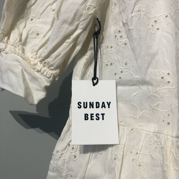 White OREGOLD Aritzia DRESS Sunday Best <3 - Picture 3 of 8